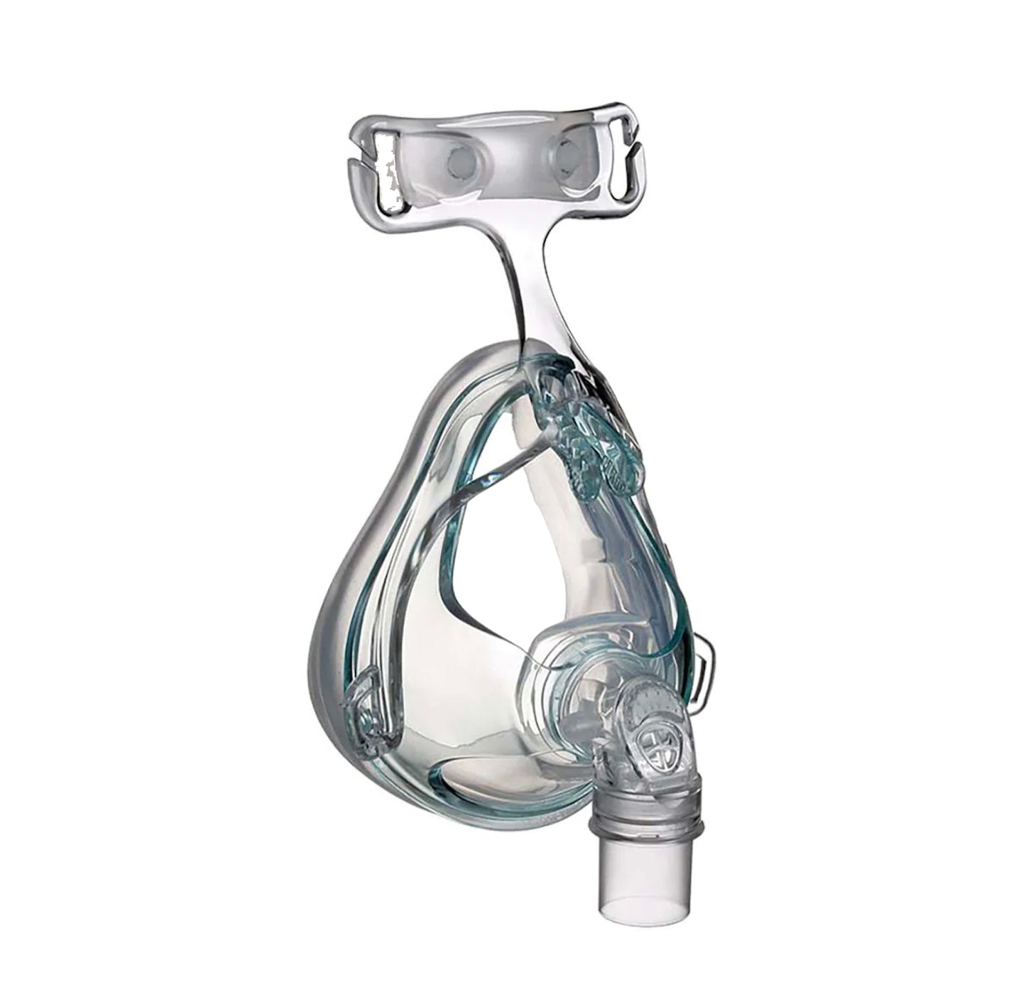 Hoffrichter Cirri Comfort mouth-nose mask NIPPV without valve - including headgear and mask cushion, available in S, M or L - Full Face CPAP Mask - without valve (NV) for non-invasive ventilation