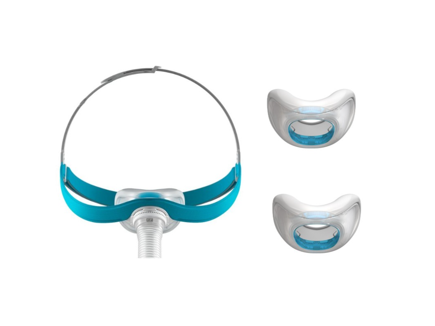 Fisher & Paykel Evora compact nasal mask Fit Pack- CPAP sleep therapy nasal mask incl. mask cushion S/M/L