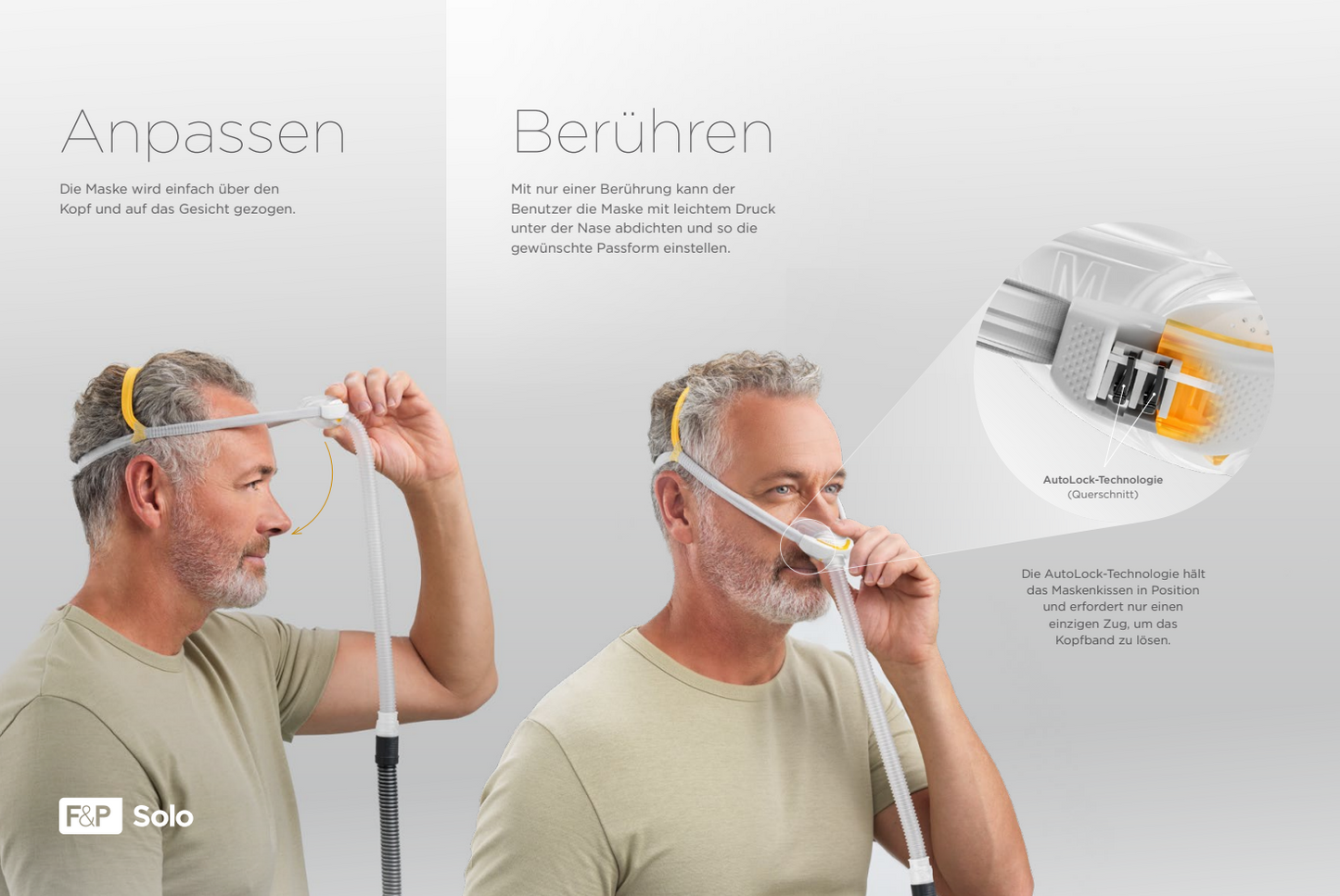 Fisher & Paykel Solo Neuskussen-CPAP-masker