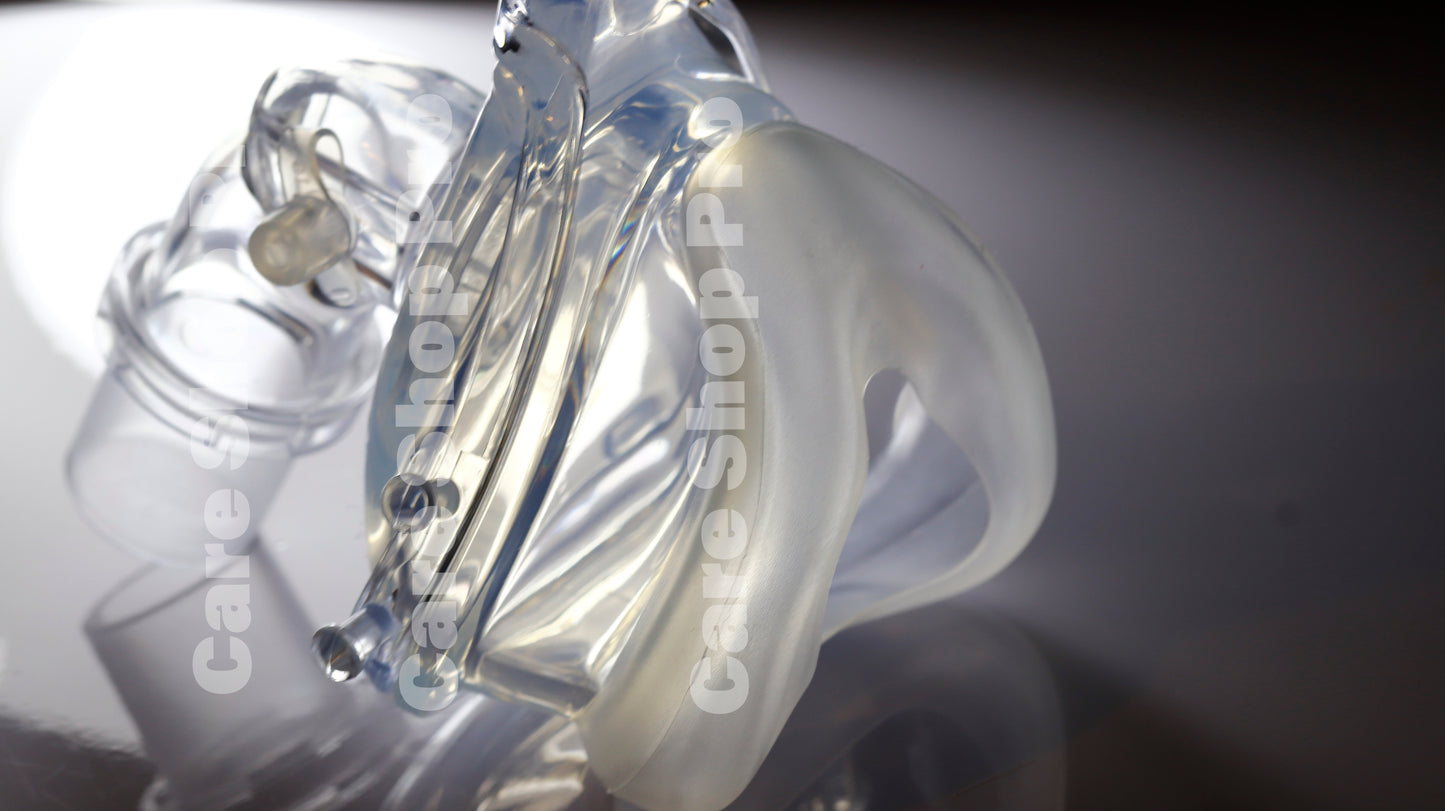 Hoffrichter Standard nasal mask with valve - including headband and mask cushion, available in S, M or L