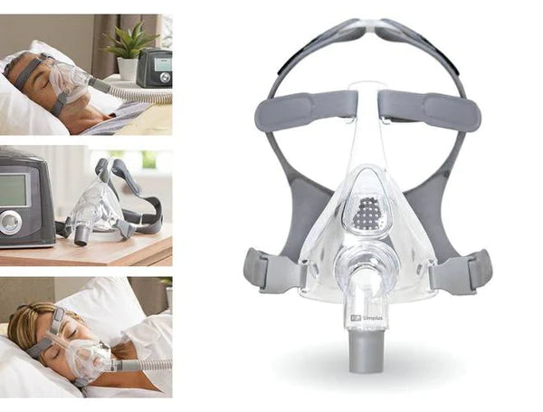 Fisher & Paykel Simplus CPAP Full Face Mask (1 Mask Cushion) - Full Face Mask - Full Face CPAP Sleep Therapy Mask -