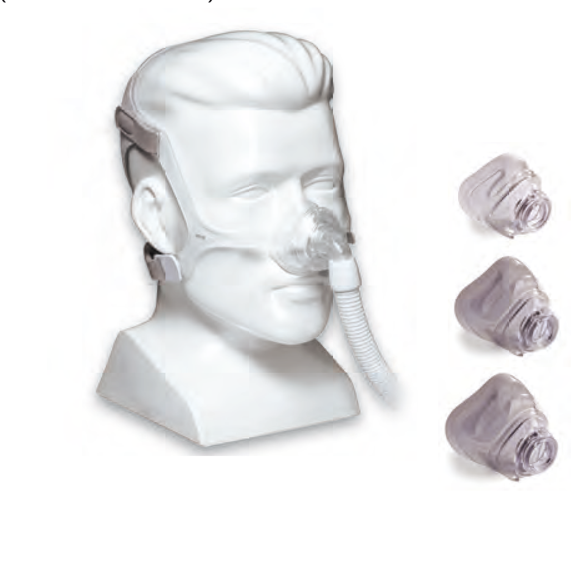 Philips CPAP Wisp SE - without exhalation valve, with silicone frame & headband - nose mask, breathing mask