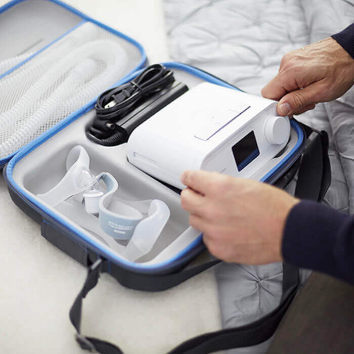 Philips DreamStation travel bag incl. 65 W power adapter with USB port