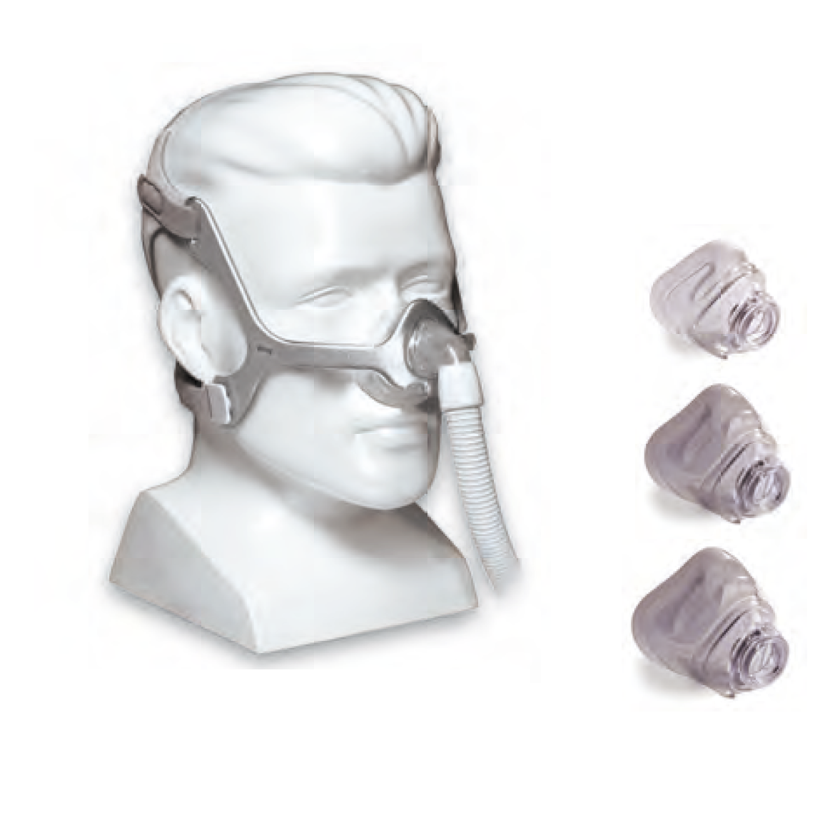 Philips CPAP Wisp SE - without exhalation valve, with silicone frame & headband - nose mask, breathing mask