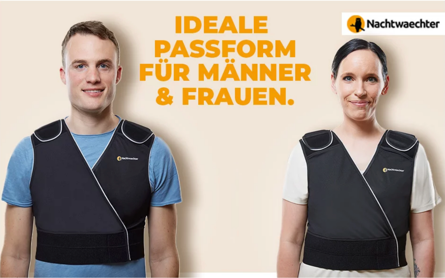 Nachtwaechter Anti-Snoring Vest 2.0 - against snoring 