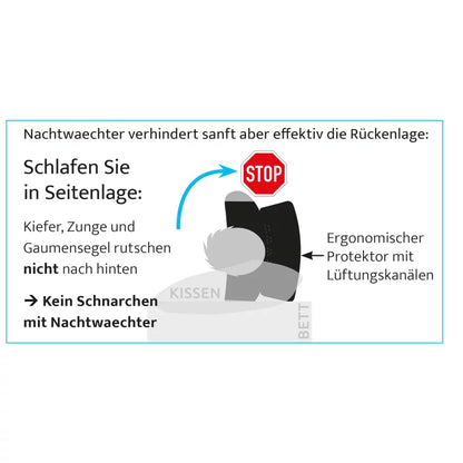 Nachtwaechter Anti-Snoring Vest 2.0 - against snoring 