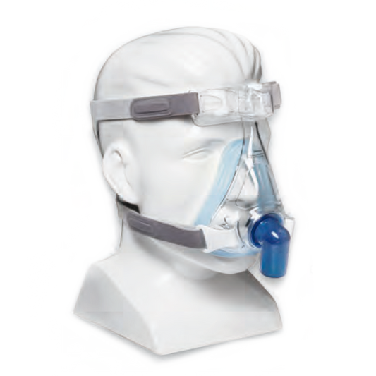 Philips CPAP-masker Amara Gel SE Volledig mond-neusmasker zonder uitademventiel en met hoofdband, ademhalingsmasker
