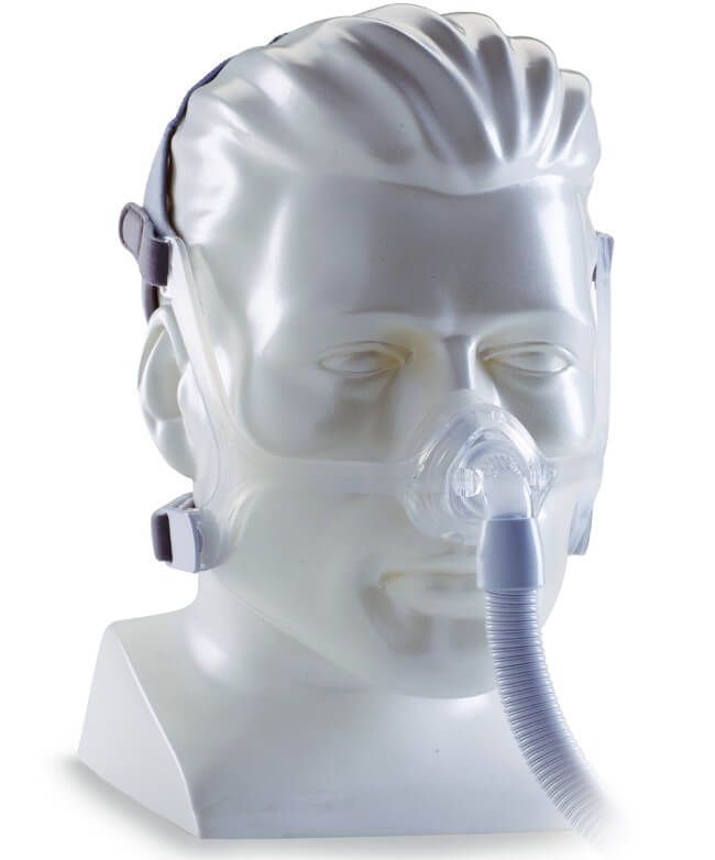 Philips CPAP Wisp neusmasker - met uitademventiel &amp; hoofdband - inclusief drie maskerkussens (S/M, L, XL)